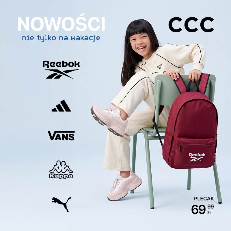 Buty i plecaki na nowy sezon w CCC!